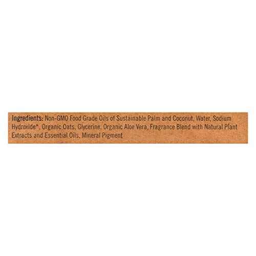 Sappo Hill Soapworks Bar Soap - Glycerine Creme - Aloe Oatmeal - 3.5 oz - Case of 12