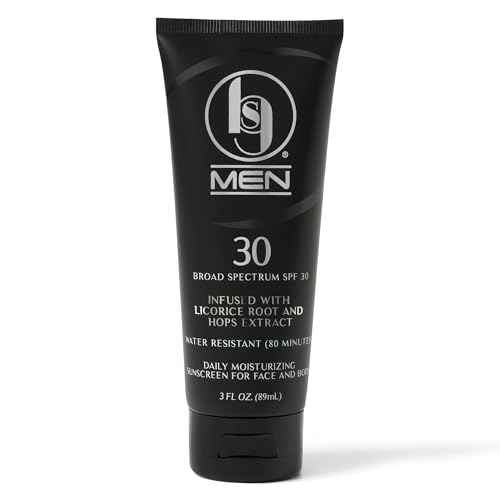 BLACK GIRL SUNSCREEN Men¡¯s Face & Body Moisturizing Sunscreen Lotion SPF 30, No White-Residue for Melanin Rich Skin, Infused with Licorice Root & Hops Extract, Fragrance Free (3 Fl. Oz.)
