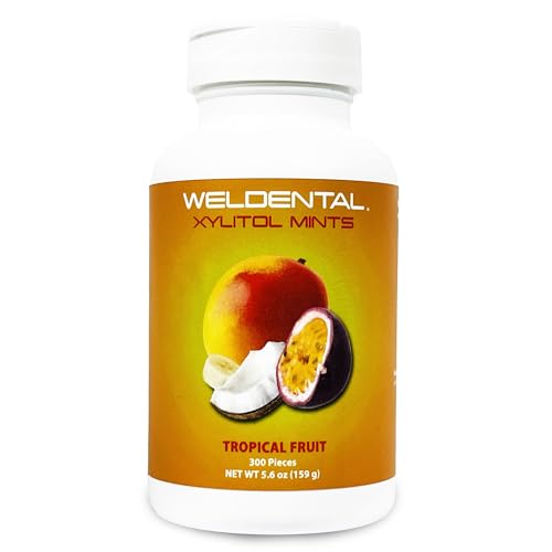 Xylitol Mints 300 Tablets Tropical Fruit