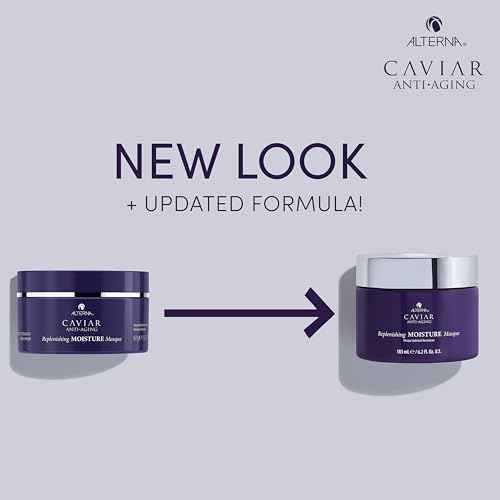 Alterna CAVIAR Anti-Aging Replenishing Moisture Hair Masque | Replenishes Dry, Coarse, Damaged Hair | Sulfate Free