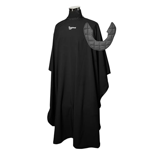 4lb Cape (Teenager/Adult) ? Weighted Hair Cutting Barber Cape with Elastic Collar, Waterproof Salon Cape for Added Comfort, Perfect for Barber & Hairstylist (67 x 60 in)
