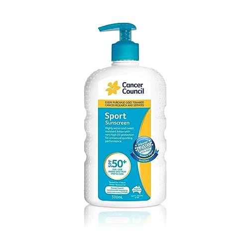 Cancer Council SPF 50+ Sport 500ml Pump