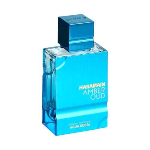 Al Haramain Amber Oud - Aqua Dubai - Oud Cologne for Men - Amber Perfume for Men - Long Lasting Perfume with Bergamot, Vanilla Fragrances - 3.33 oz