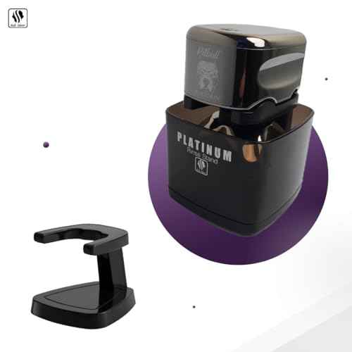 SKULL SHAVER Platinum Rinse Stand - Ultimate Cleaning Solution for Pitbull & Butterfly Shavers