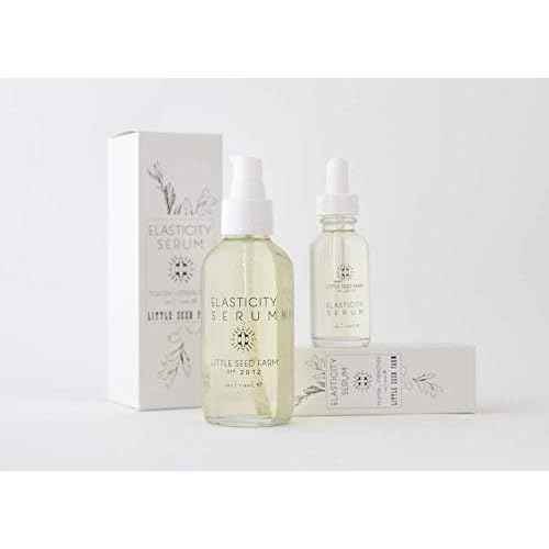 Little Seed Farm Elasticity Serum - Skin Care Toning and Firming Face Serum - Net Wt. 4 fl oz