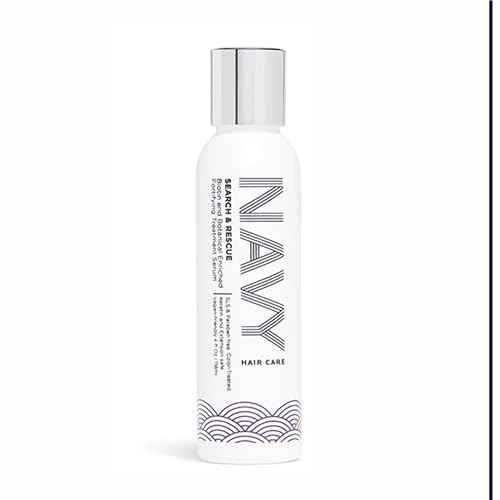 NAVY Hair Care Search & Rescue Fortifying Treatment Serum | Biotin-Enriched Botanical Blend with Chamomile Extract, Coconut & Rosehip Oil | Strengthens, Nourishes & Promotes Hair Growth | 4 oz