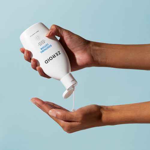 ZEROID | Soothing Lotion | Moisturizer for Sensitive Skin | Skin Barrier Repair | Face & Body Lotion for Soothing & Calming | Lotion for Extremely Dry Skin | Korean Skin Care | 6.76 fl oz (200ml)