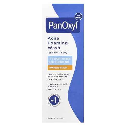 PanOxyl Foaming Acne Wash Maximum Strength 5.5 oz (Pack of 6)