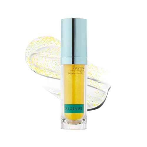 Algenist GENIUS Super Size Liquid Collagen Serum - Firming and Hydrating Face Serum with Collagen + Vitamin E - Helps Visibly Minimize Fine Lines + Wrinkles and Improve Elasticity (2 oz)