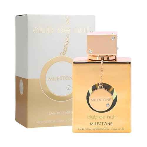 Armaf Club De Nuit Milestone for Unisex Eau de Parfum Spray, 3.6 Ounce