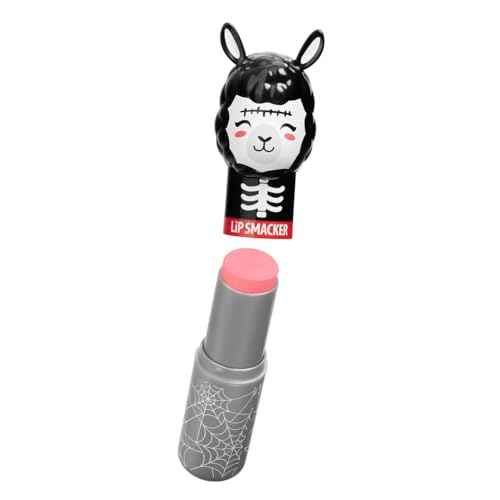 Lip Smacker Halloween Lippy Pal Lip Balm- Spooky Cute Llama Lemonade Witch Flavored Deliciousness, Moisturizes, Nourishes, & Soothes, Cruelty-Free & Vegan - Llama