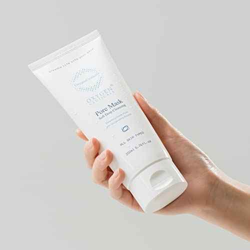 OxygenCeuticals Pore Mask ? Deep Cleansing Foaming Face Wash with Stearic Acid, Lavender Oil & Portulaca Extract, Helps Remove Impurities & Oil for Healthy-Looking Skin, 6.7 fl.oz (200ml)