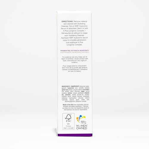 Sonage NMF Hyaluronic Acid Serum: Anti-Aging Face Plumping Serum | Ultra Hydrating for Dehydrated Skin