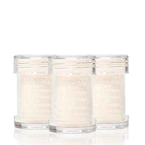 jane iredale Powder-Me SPF 30 Dry Sunscreen, Broad Spectrum Brush-On Physical Sun Protection for Face, Body, & Scalp, Refillable, Vegan, Cruelty-Free