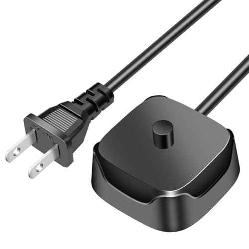 Charger for AquaSonic Electric Toothbrush, Replacement Charger Base for Aqua Sonic Black/Vibe Series Electric Toothbrush, Waterproof (Black)