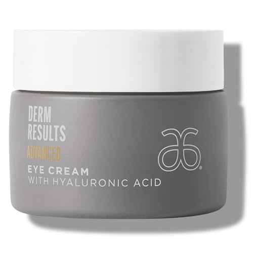 Arbonne DermResults Advanced Eye Cream with Hyaluronic Acid ? Hydrating Under Eye Cream ? Gentle Formula for All Skin Types 0.5 oz (15 g)