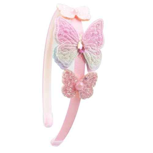 6 Pack Girls Headbands Glitter Kids Headbands Bow/Heart/Star Headbands for girls/Toddler/Teens (A-666)