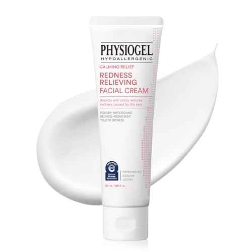 Physiogel Redness Reducing Cream ? Ceramide Moisturizer for Dry, Sensitive & Redness-Prone Skin, Repairs Skin Barrier, Dermatologist-Tested, Fragrance-Free, Korean Skincare, 1.69 fl oz