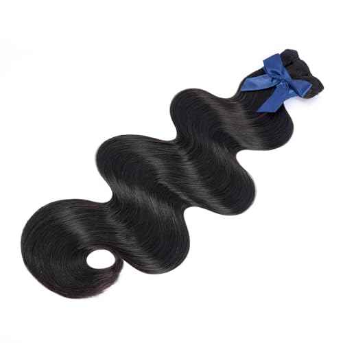 Raw Bundles Human Hair Body Wave, Bleachable & Dyeable, No Shedding, No Tangles, 15A Raw Vietnamese Hair Bundles, 12 Inch, 3X Longer Lifespan