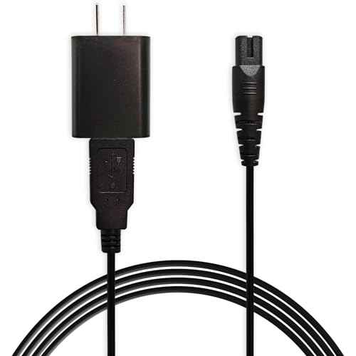 Water Flosser Charger for Nicwell F5025 Charging Cable Replacement for COSLUS F5020E Oralfree Nicefeel Insmart Waterfloss USB Cord Plug in Adapter¡¦