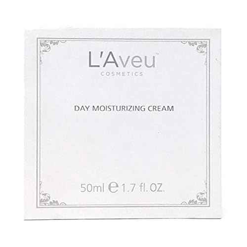 L'Aveu Day Moisturizing Cream - Anti-Aging Face Moisturizer with Dead Sea Salt & Water - Natural Hydrating Beauty Formula for Glowing Skin with Vitamin E, Jojoba, Olive Oil & Aloe Vera - 1.7 fl oz