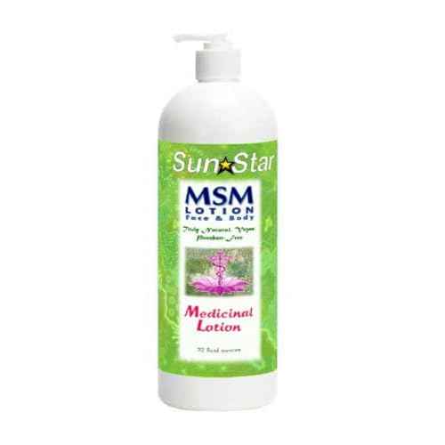 MSM Face & Body Lotion with Tea Tree Oil Medicinal Lotion
