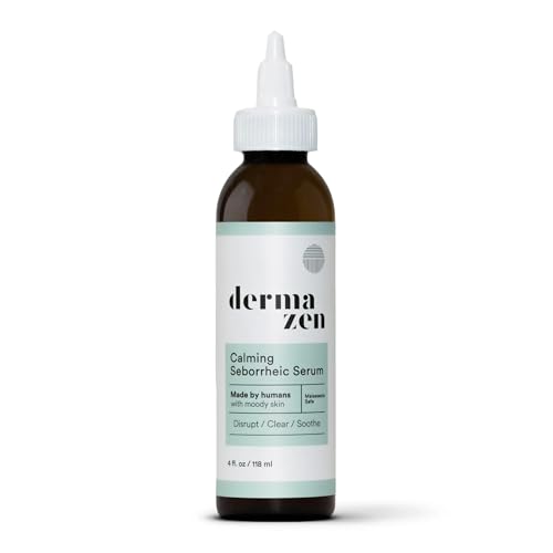 Dermazen Calming Seborrheic Serum, Dermatologist Recommended, Topical Serum For Hair, Face, and Body (4oz)
