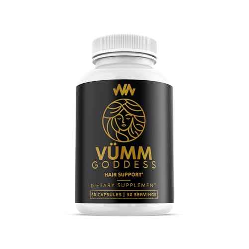Womens Hair Growth Supplement | Thicker Fuller Hair Support for Thinning Hair and Hair Loss Vitamins | Warped Wellness V?mm Goddess