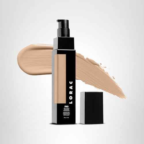 LORAC PRO Soft Focus Longwear Foundation, Shade 2 | Full Coverage | Lightweight | Water-Resistant | Oil-Free