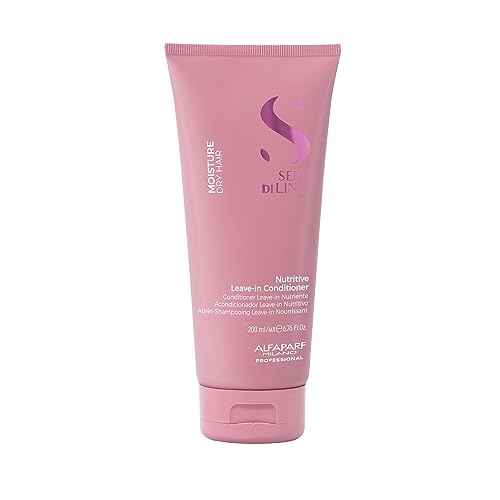 ALFAPARF MILANO Semi di Lino Moisture Nutritive Shampoo and Conditioner Set for Dry Hair - Sulfate Free Moisturizing Shampoo and Conditioner - Safe on Color Treated Hair - Adds Shine and Softness
