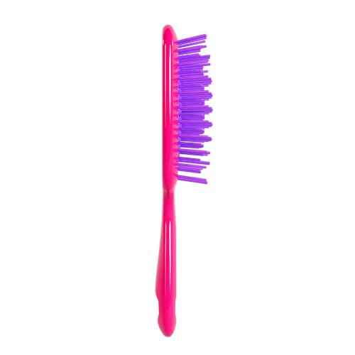 FHI Heat UNbrush Detangling Brush for Pain-Free Brushing on All Wet or Dry Hair Types ? Durable DuoFlex Anti-Static Bristles, Lightweight Handle, Vented Hair Brush