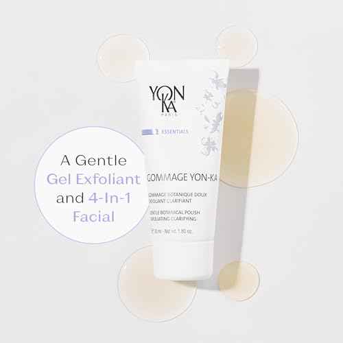 Yon-Ka Gommage Peeling Gel | Gentle Facial Exfoliator to Brighten and Balance | Help Tighten Pores and Reduce the Look of Redness | Paraben-Free | 1.80 oz