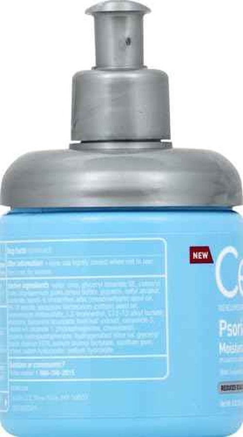 CeraVe Moisturizing Cream for Psoriasis Treatment, With Salicylic Acid for Dry Skin Itch Relief & Urea for Moisturizing, Fragrance Free & Allergy Tested, 8 Oz