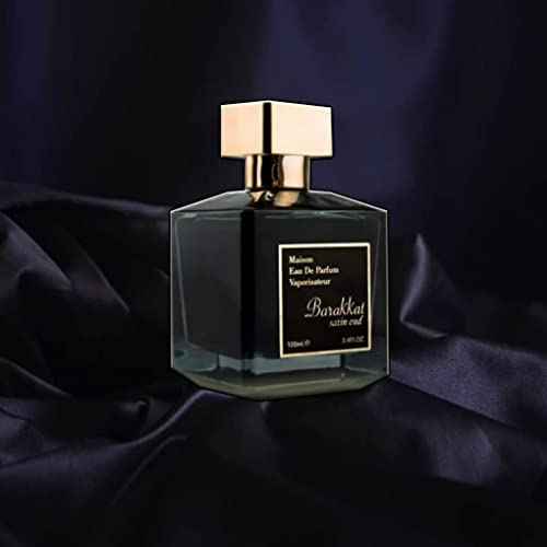 Youshah Perfumes Maison Barakkat Satin Oud by Fragrance World for Unisex - 3.4 oz EDP Spray