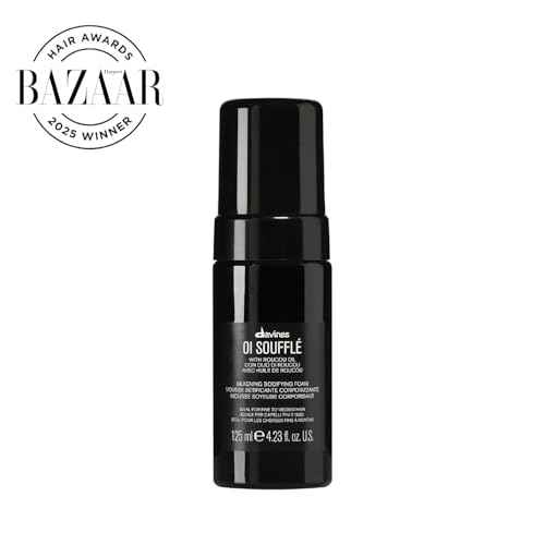 Davines OI Souffl? Perfect for Fine Hair, Liquid-to-Foam Leave-In For Fuller and Shinier Hair Feeling Silky and Soft