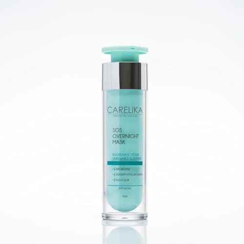 SOS Overnight Anti-Aging Face Mask ? Peptide-Enriched Night Cream with Argireline ? Deep Hydration, Firming & Wrinkle Reduction ? 1.7 oz