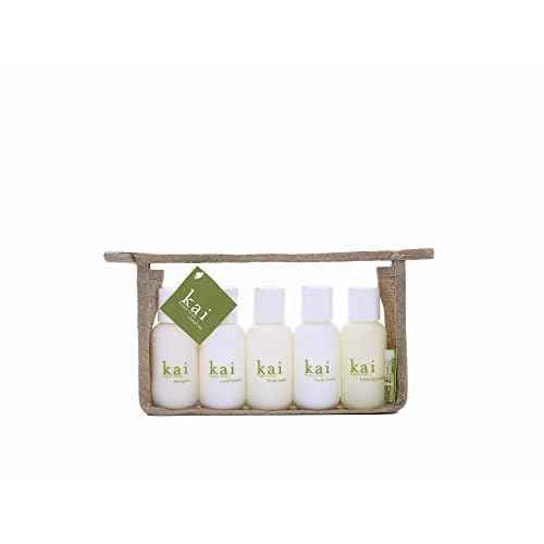 kai Bath And Shower Travel Set, TSA approved, vegan, cruelty free, made in the usa