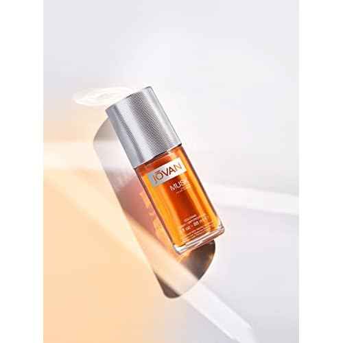 Jovan Musk for Men Eau de Cologne Spray 3 fl oz (Pack of 1), Notes of Carnation, Lavender, and Amber, Men's Fragrance, Long Lasting, Everyday Fragrance, Travel Size