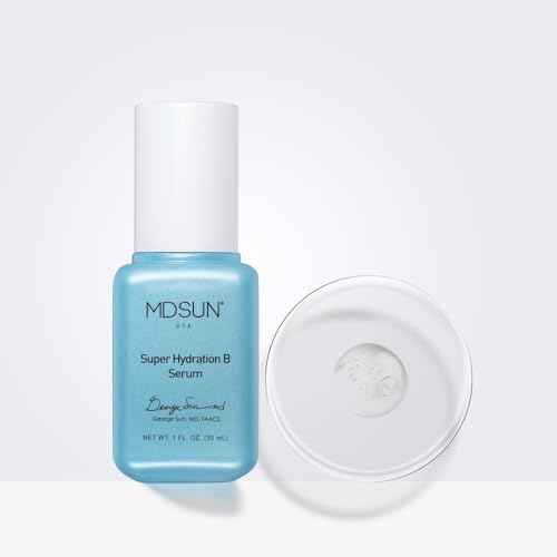 MDSUN Super Hydration B Serum, Face Serum, Antioxidant & Anti-Aging Formula, Best to Hydrate, Moisturize & Reduce Lines, Wrinkles, Uneven skin tone 30mL