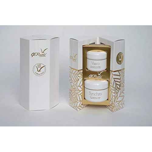 Gernetic Synchro Cream Regulating face care 50ml 1.6oz + Gernetic Vasco Cream for sensitive skin 30ml 1.0oz