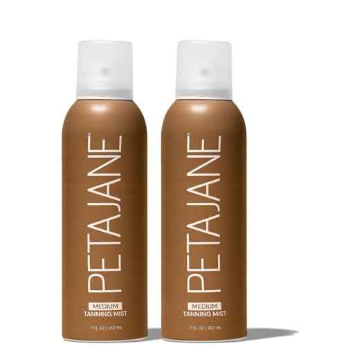 Peta Jane Medium Tanning Mist, 7 Fl Oz, Pack of 2