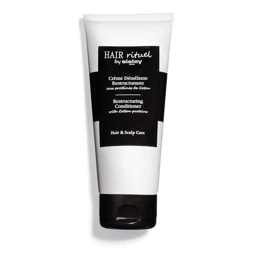 Sisley Paris Restructuring Conditioner with Cotton Proteins - 200 mL - Hair Care Detangling Conditioner for Instantly Smoother, Shinier Hair - Lightweight, Creamy Texture