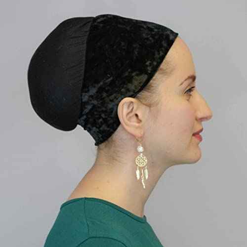 Wrapunzel Headwrap No Slip Volumizer, hair covering under scarves headscarf wrap chemo cap headwear turban hijab Made in USA