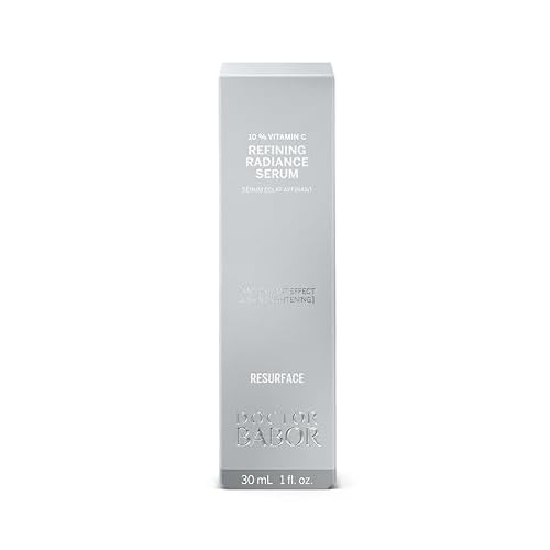 DOCTOR BABOR Refining Radiance Serum with Vitamin C, Hyaluronic Acid and Vitamin E, Skin Care For Smooth Plump Skin, Radiant and Even Complexion, 1 oz