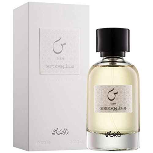 RASASI Sotoor Seen EDP - Eau De Parfum 100 ML (3.8 oz) | Elegant Unisex Fragrance | Sweet Fruity Aroma Blended with Musk and Patchouli | by RASASI Perfumes