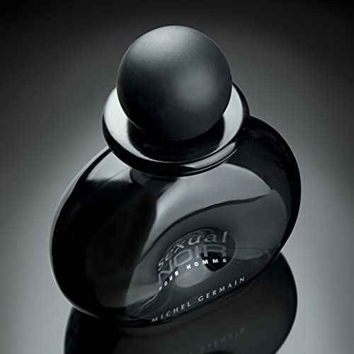 Michel Germain Sexual Noir Pour Homme Eau de Toilette Spray, Top Notes of Italian Bergamot, Crisp Grapefruit, Cardamom, Mysterious Dark Natural Oils