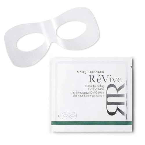 R?Vive De-Puffing Gel Eye Mask - Hydrating Under Eye Masks for a Refreshed, Glowing Appearance - Made with Niacinamide and Bio-Renewal & Bio-Firming Peptides to Quickly Plump & Protect Skin