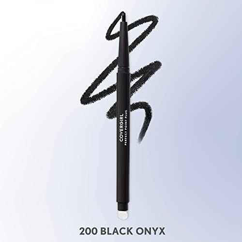 COVERGIRL Clump Crusher Waterproof Mascara, 20X More Volume, Double Sided Brush, Long-Lasting Wear - 800 Very Black Black Onyx (Pack of 2)