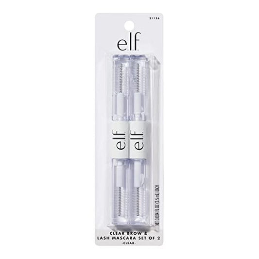 Clear Lash & Brow Mascara Gel - Dual-Sided Brush