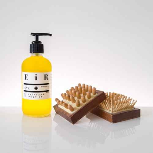 EiR NYC Savasana Body Oil | Luxurious Moisturizer Intense Hydration with Jojoba, Olive, Coconut Oil, Arnica, Calendula, Lavender, Vetiver & Ylang Ylang All-Purpose Oil Leaves Skin Supple, Smooth 8oz